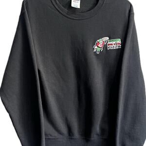 Jets pizza jerzees sweater unisex small
